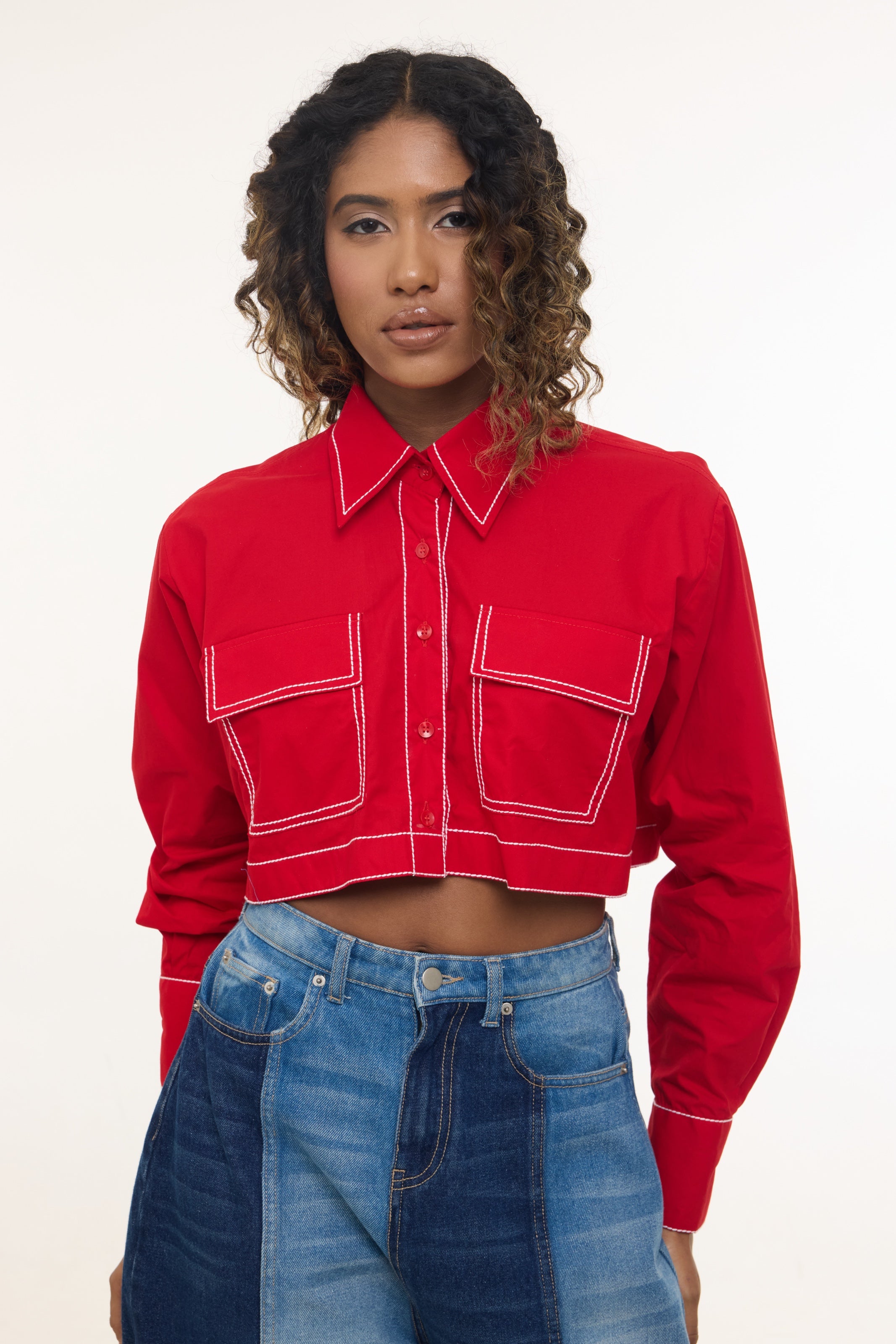 Erryn Crop Shirt