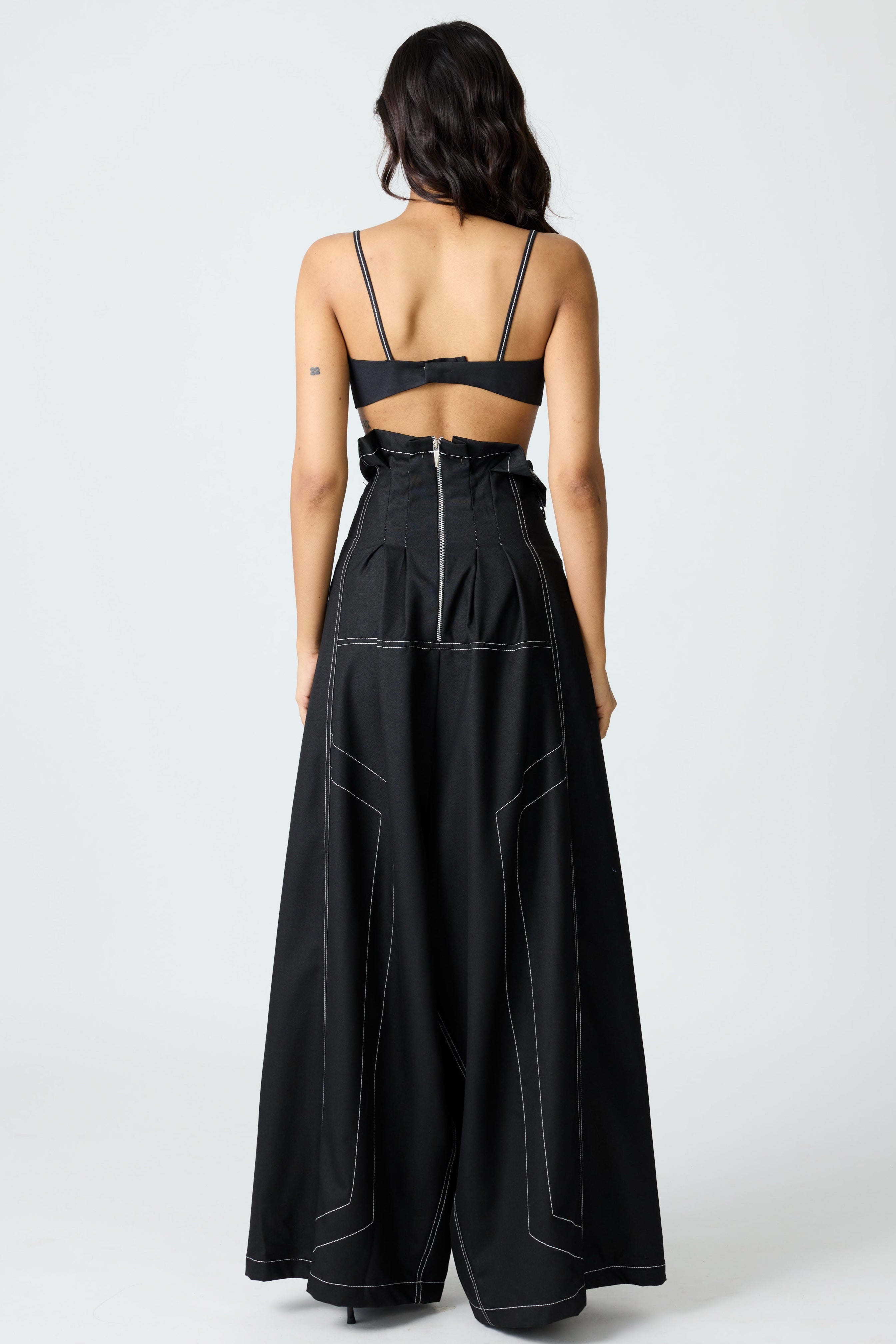 Erryn Black Georgie Corset Denim