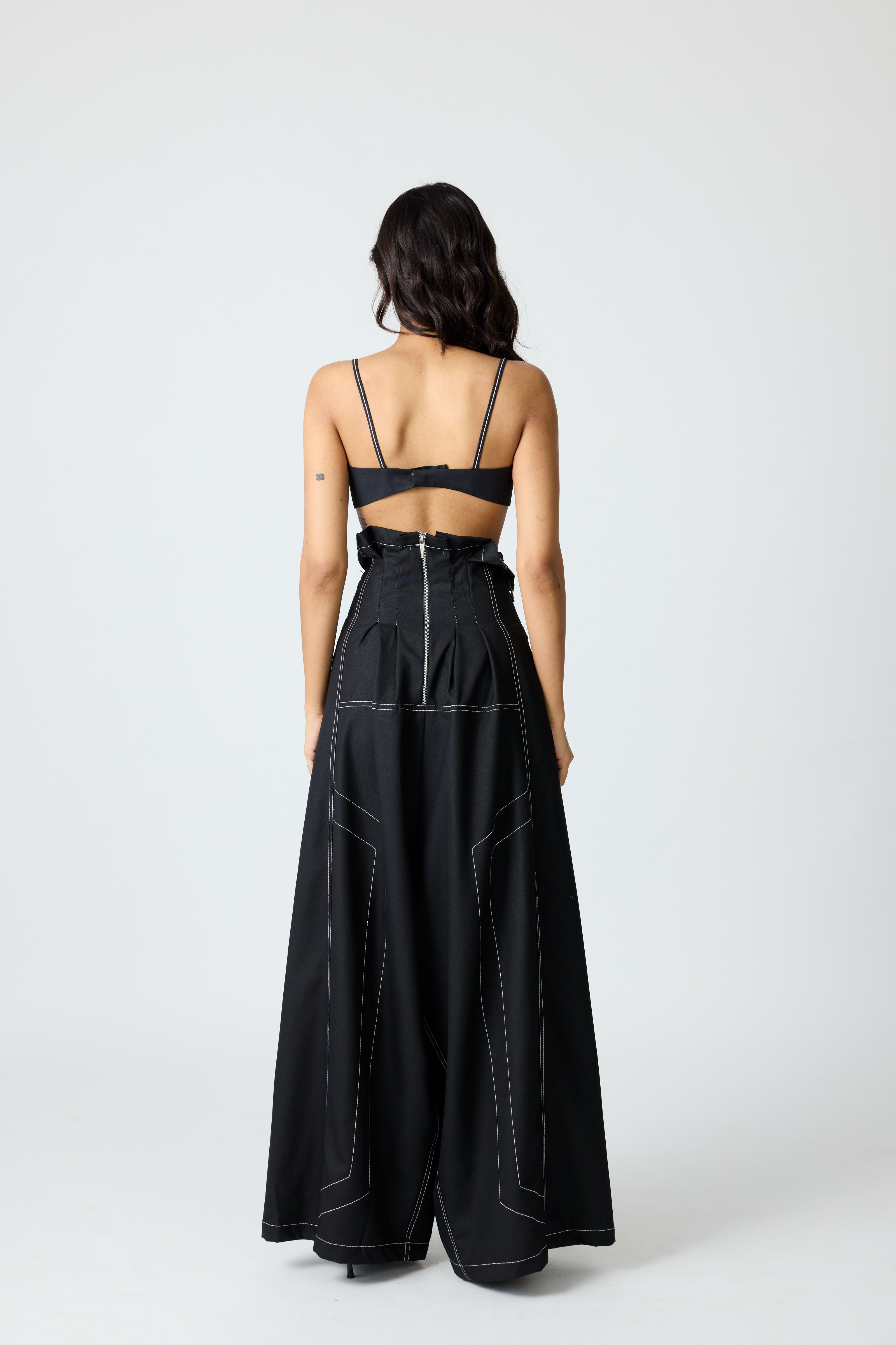 Erryn Black Georgie Corset Denim