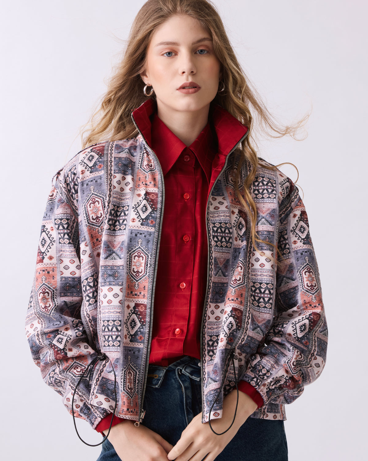 BANJARA DUNE KILIM BOMBER
