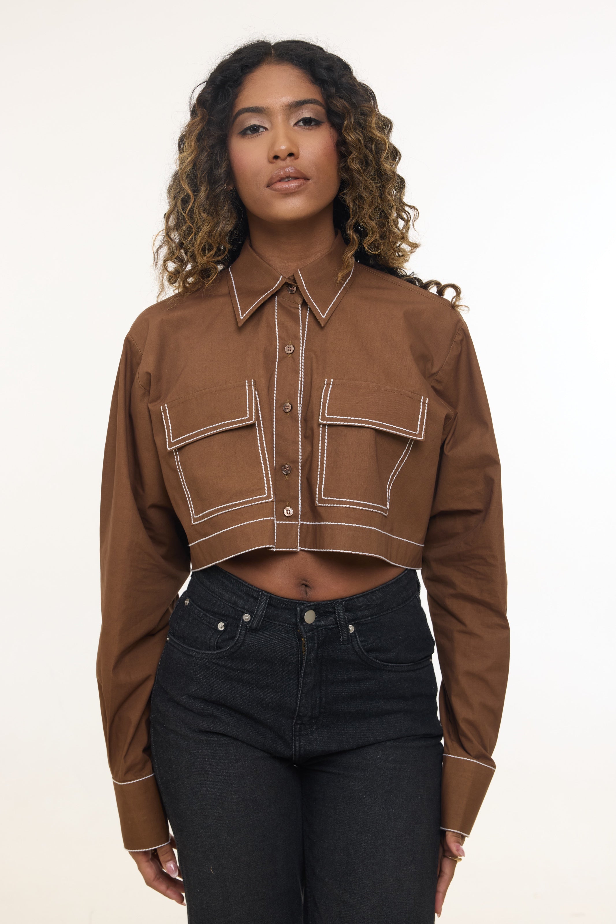 Erryn Crop Shirt