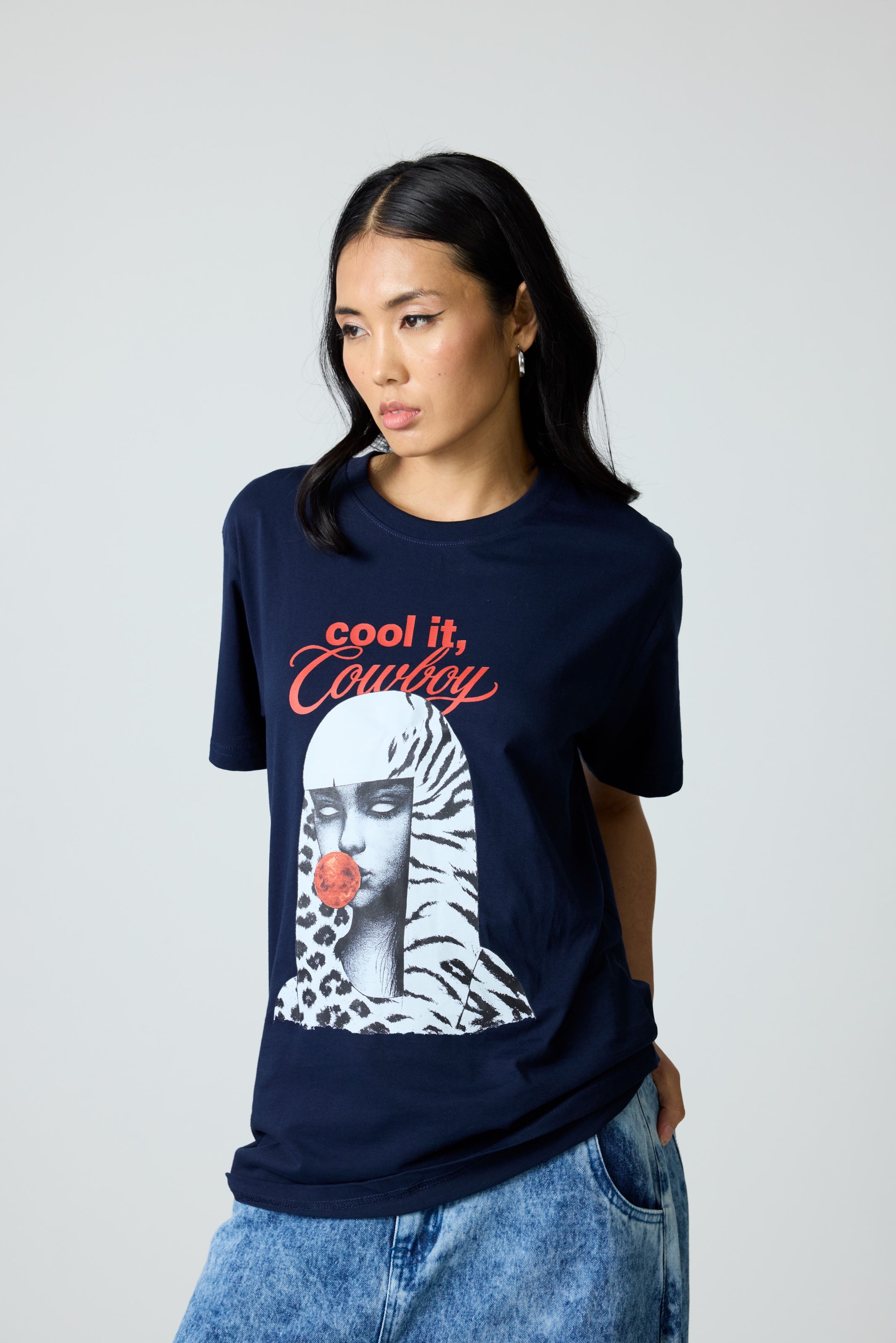Cool It Cowboy tee