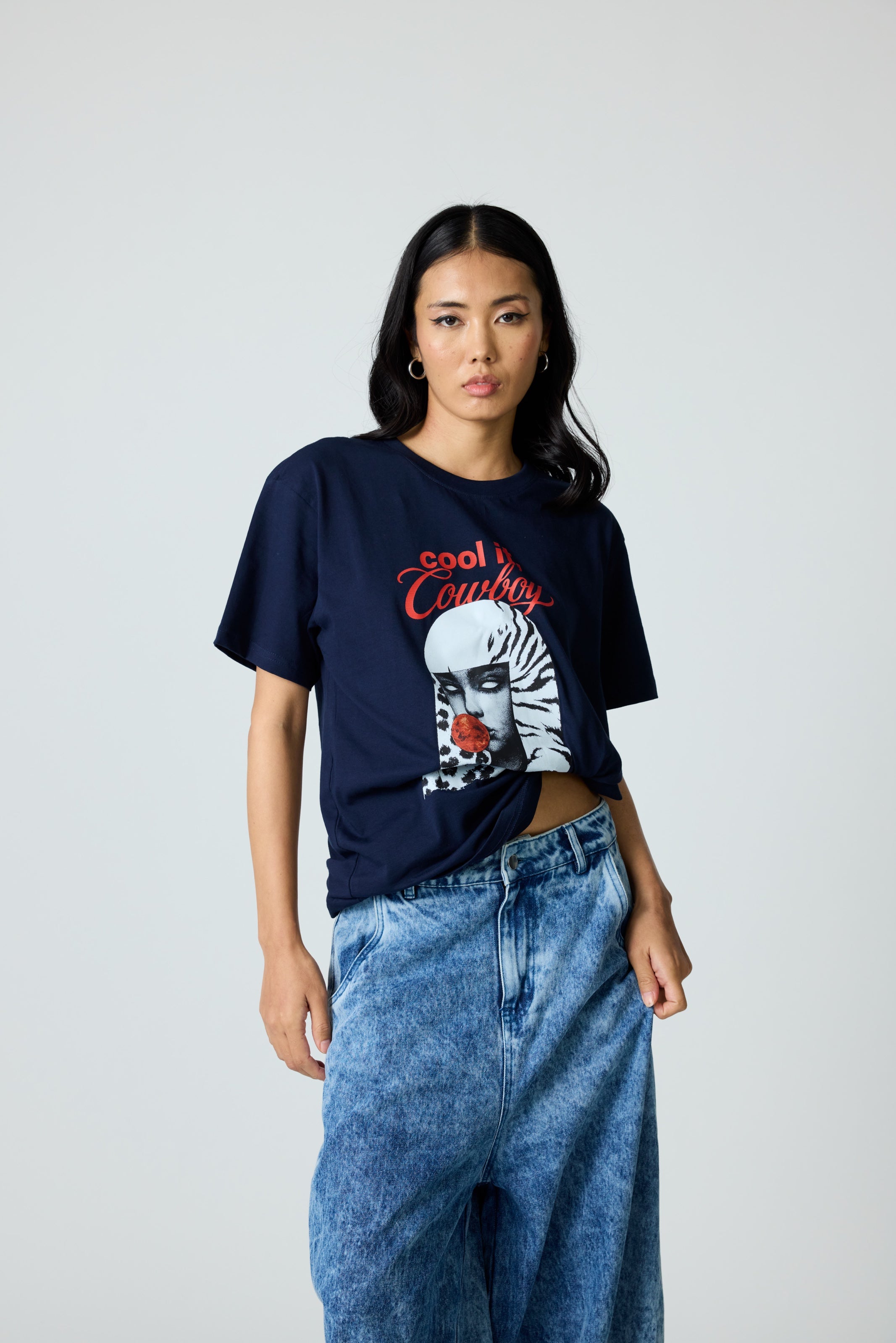 Cool It Cowboy tee