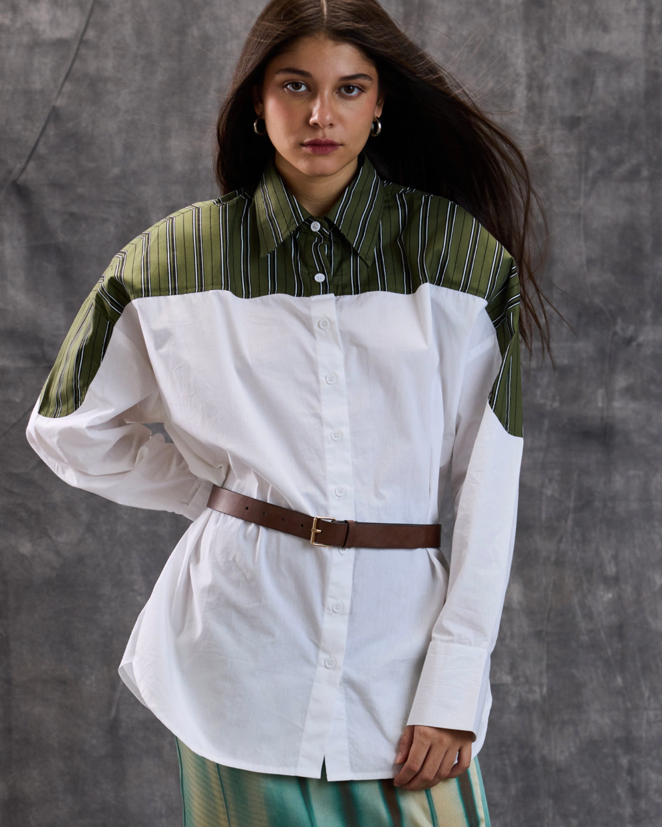 Colour Block Shirt