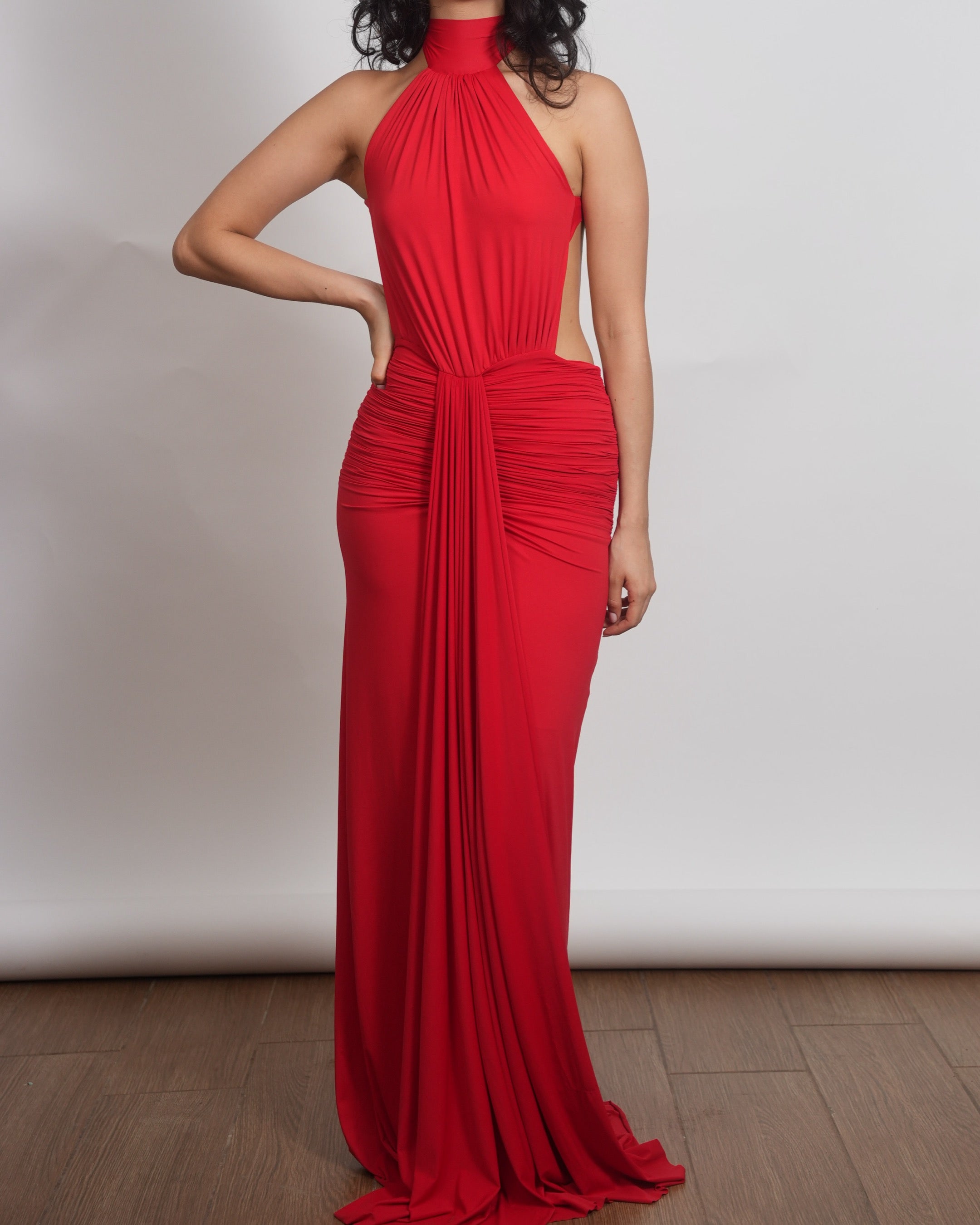 Nadia Backless Gown
