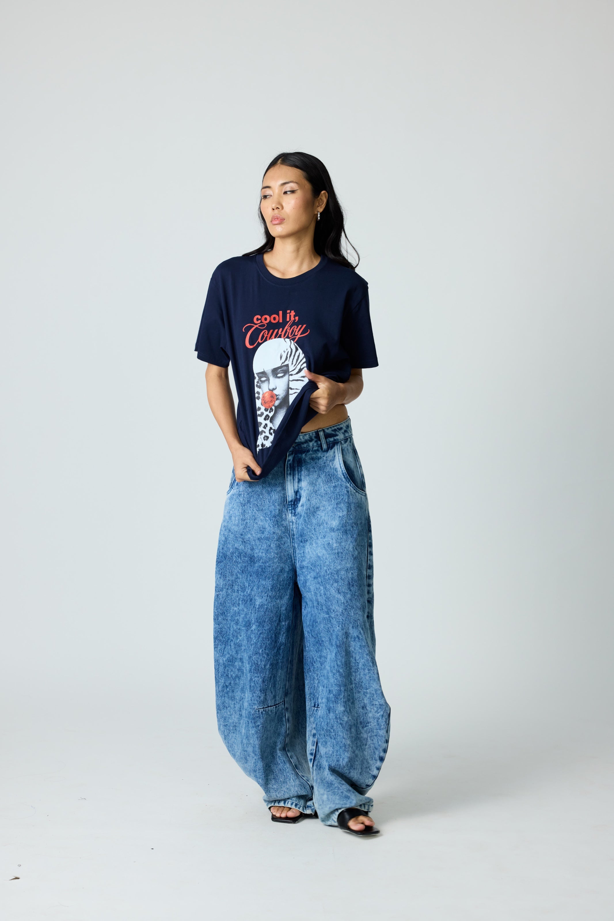 Cool It Cowboy tee