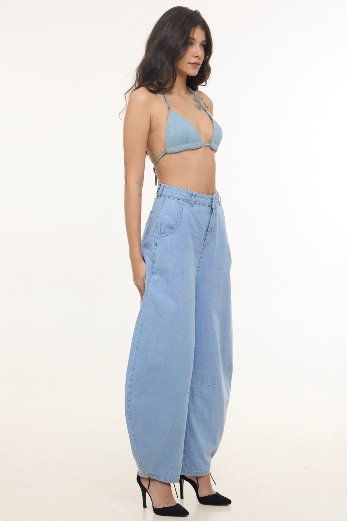 Barrel Cut Denim