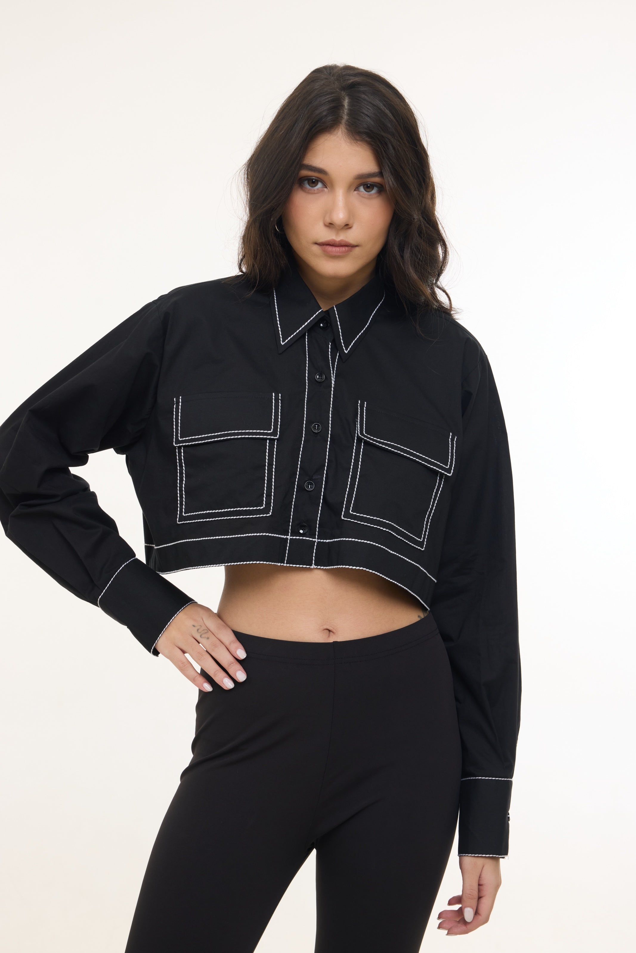 Erryn Crop Shirt