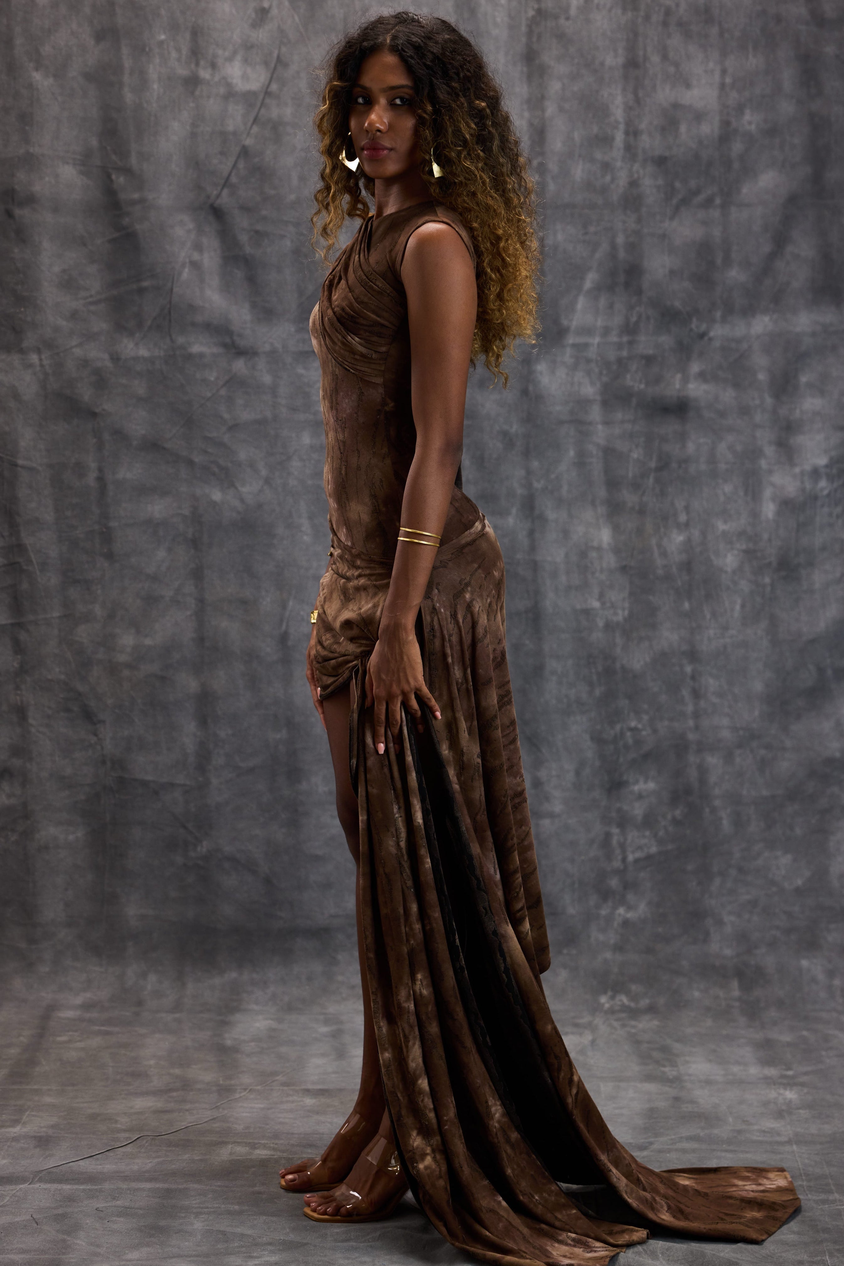 Brown Bodycon Dress