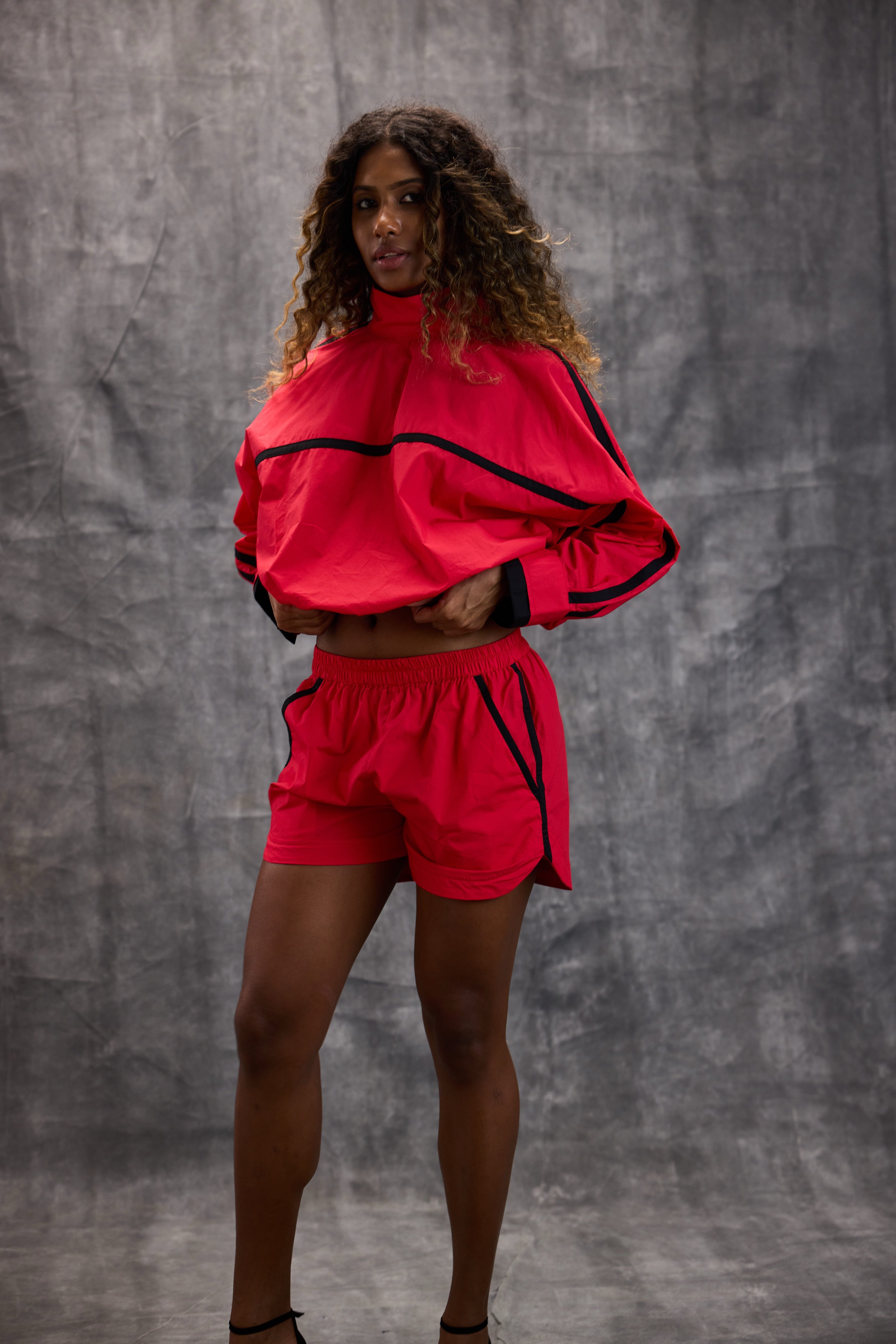 Red Block Top