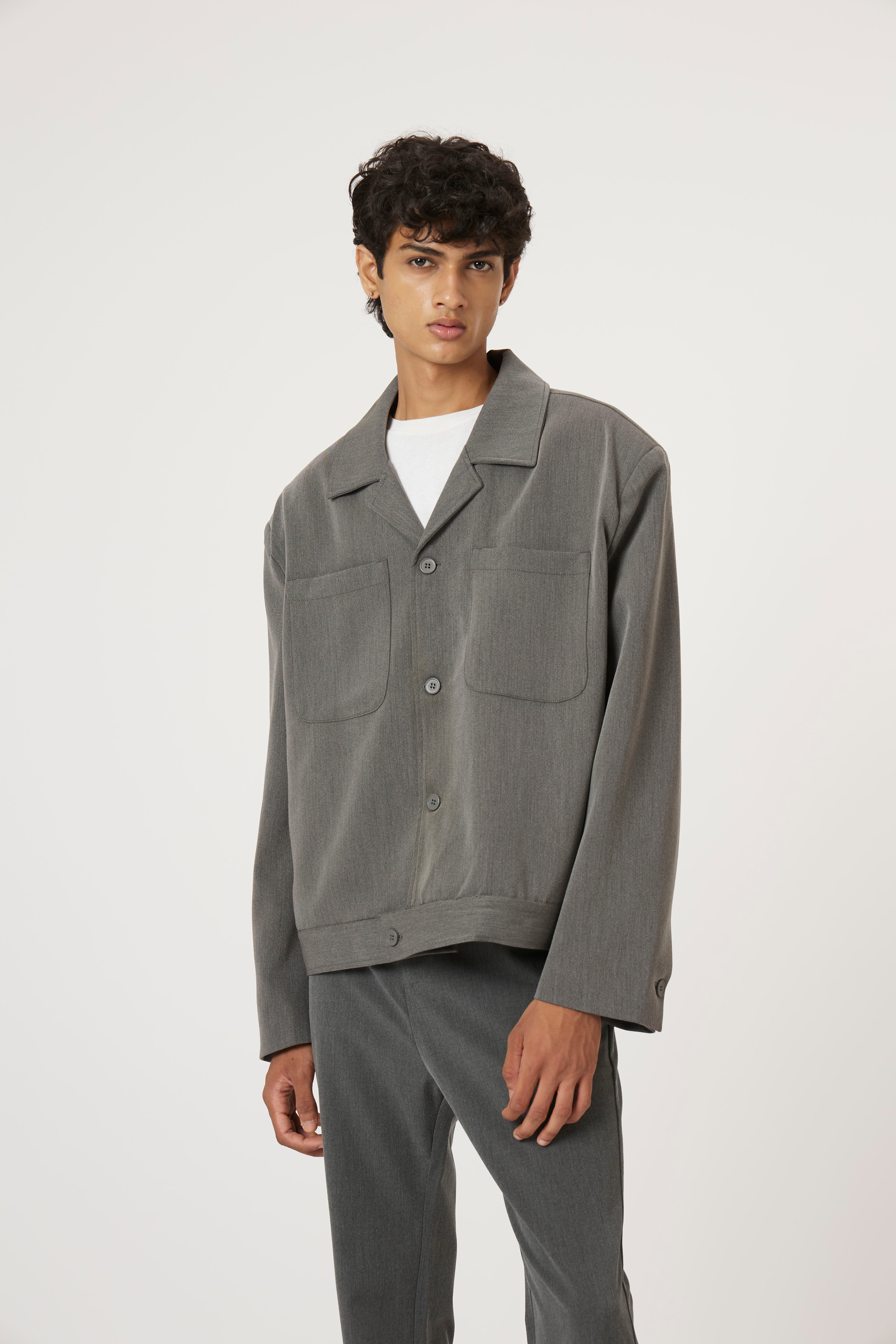 power tuck jacket