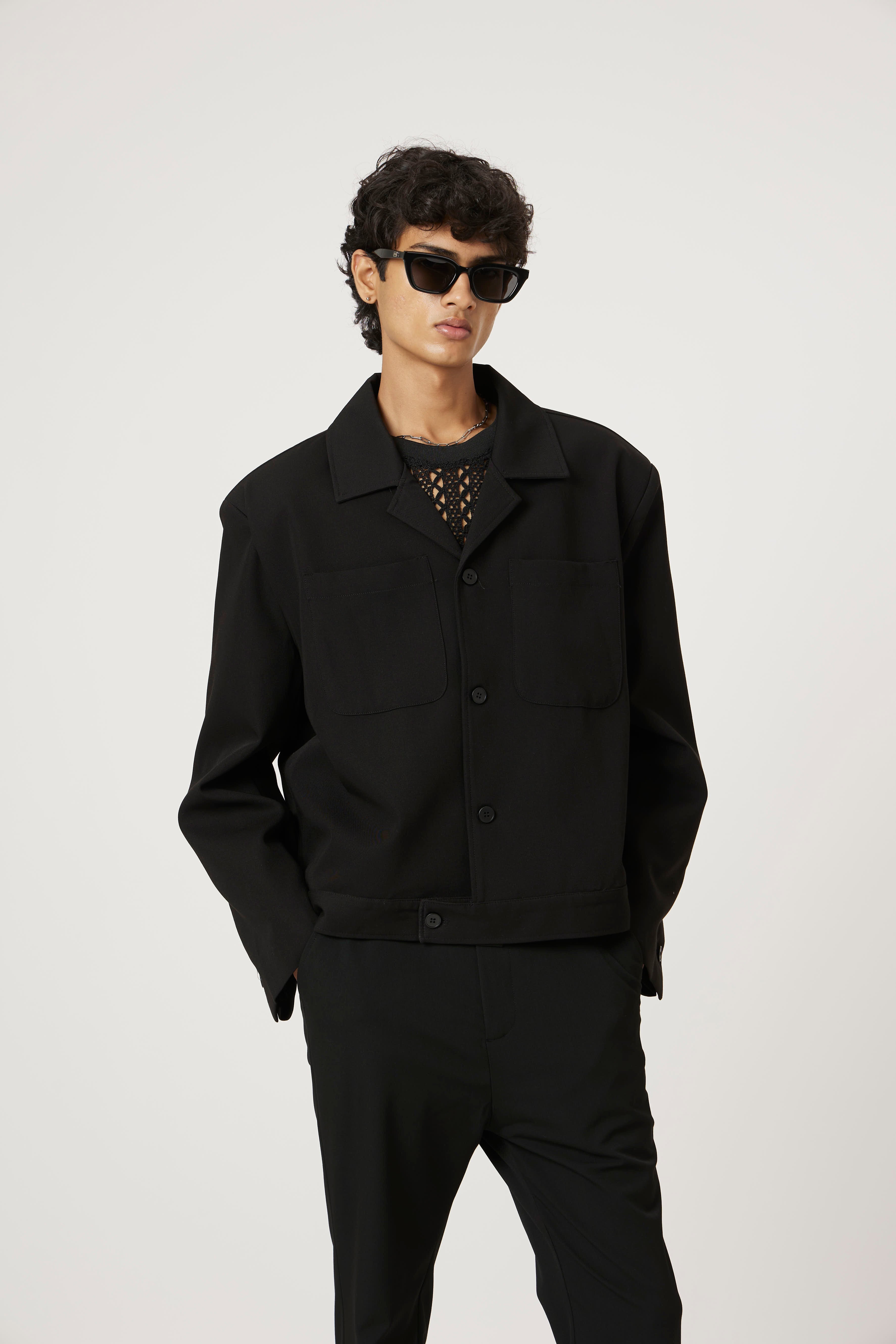 power tuck jacket