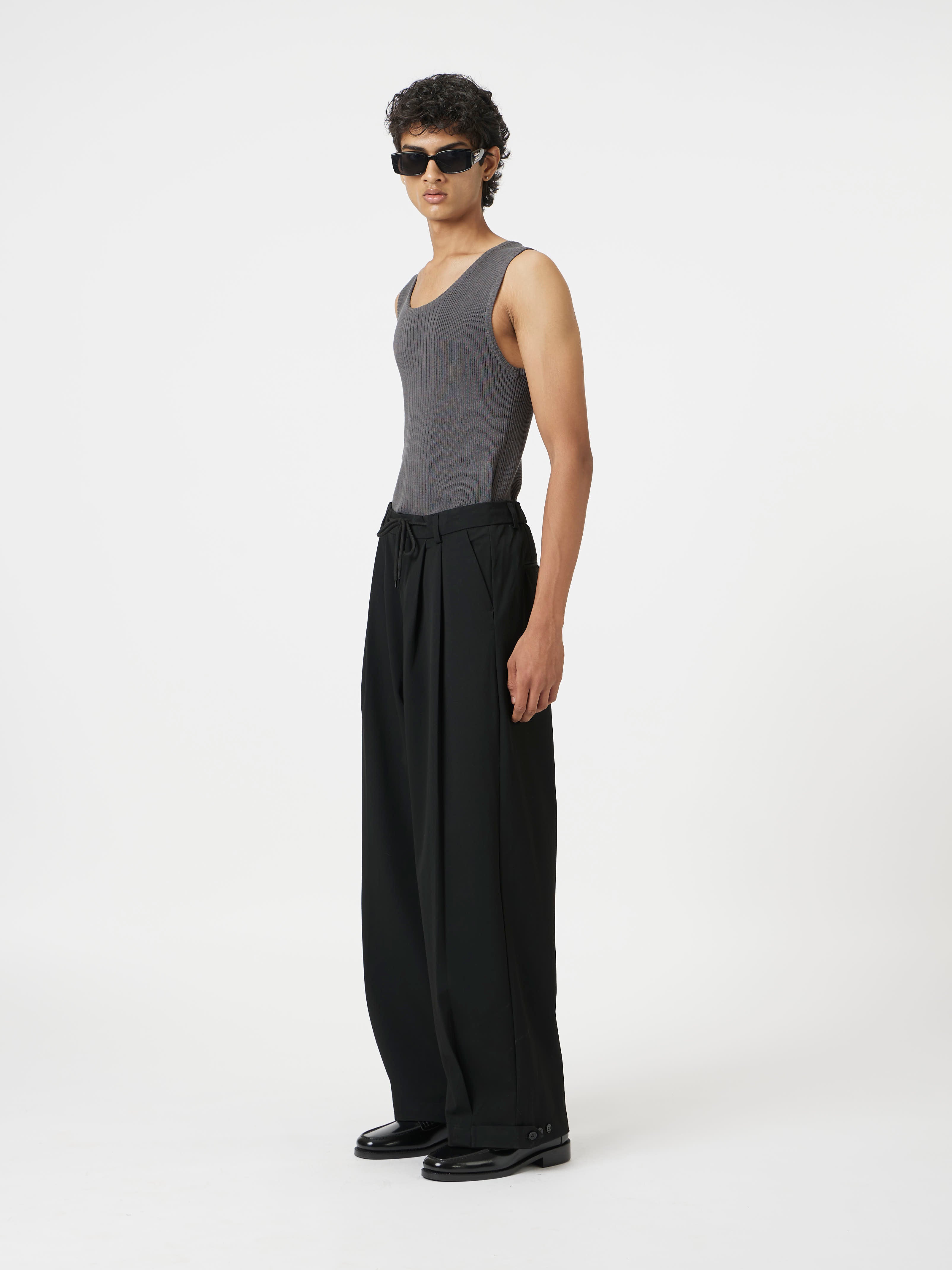 Staright Drawstring Pants