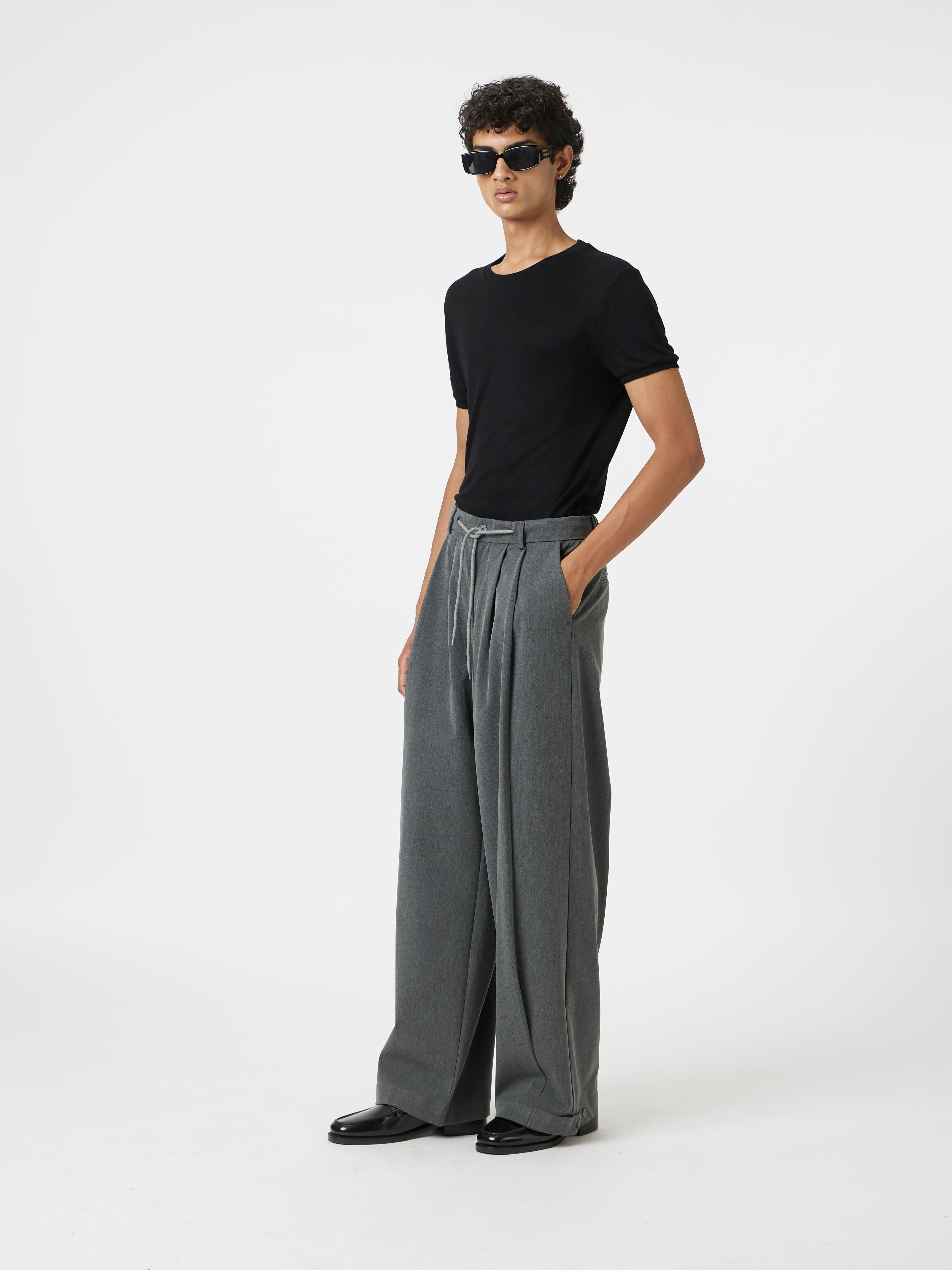 Staright Drawstring Pants