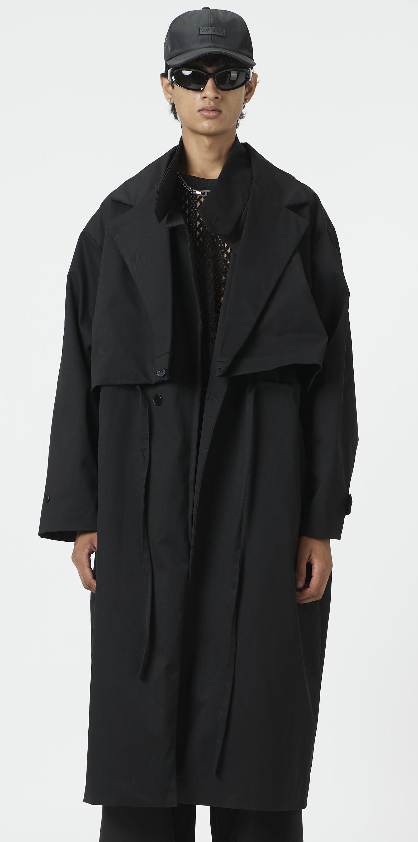 vintage wash trench