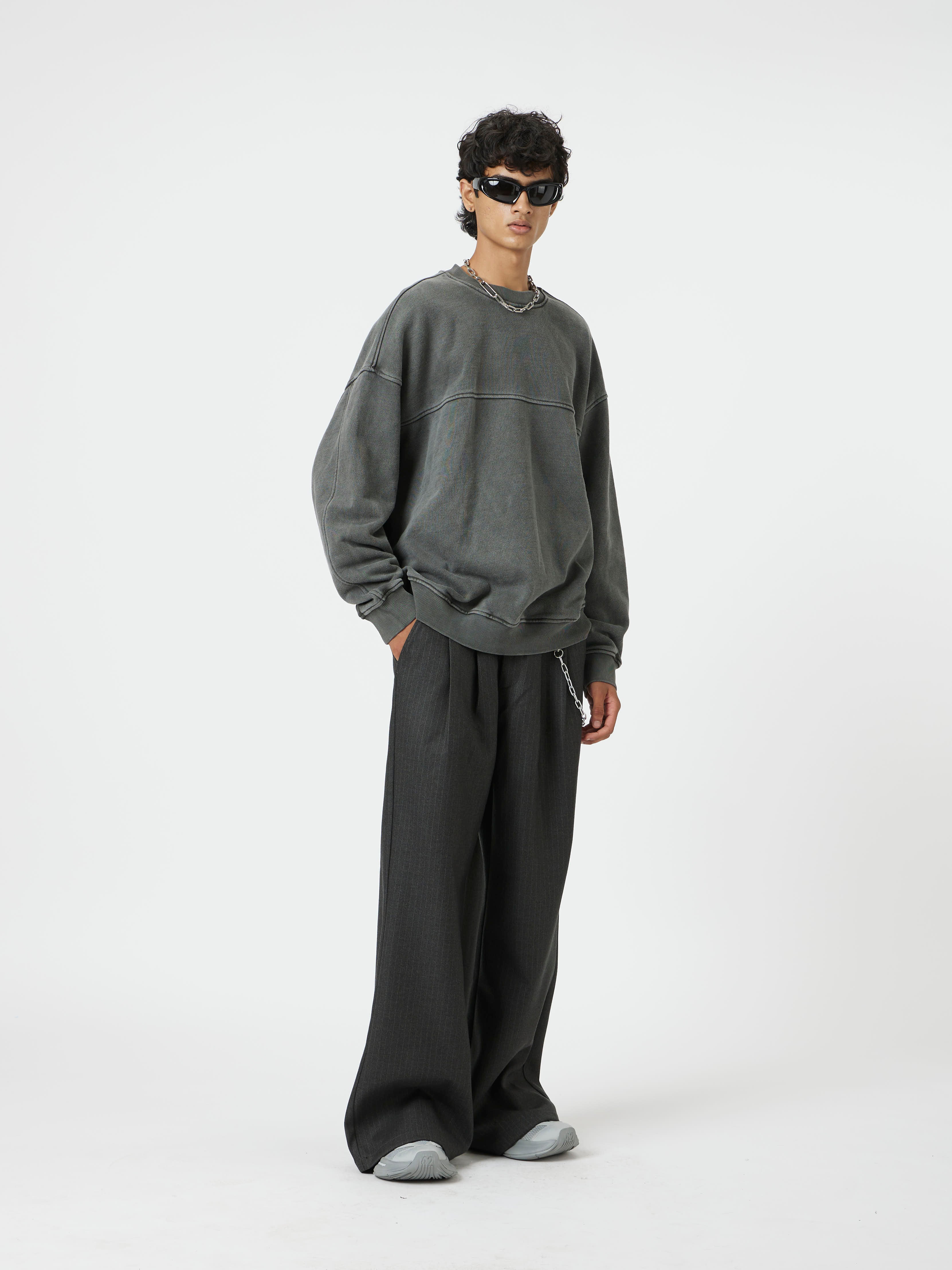grey knit edit