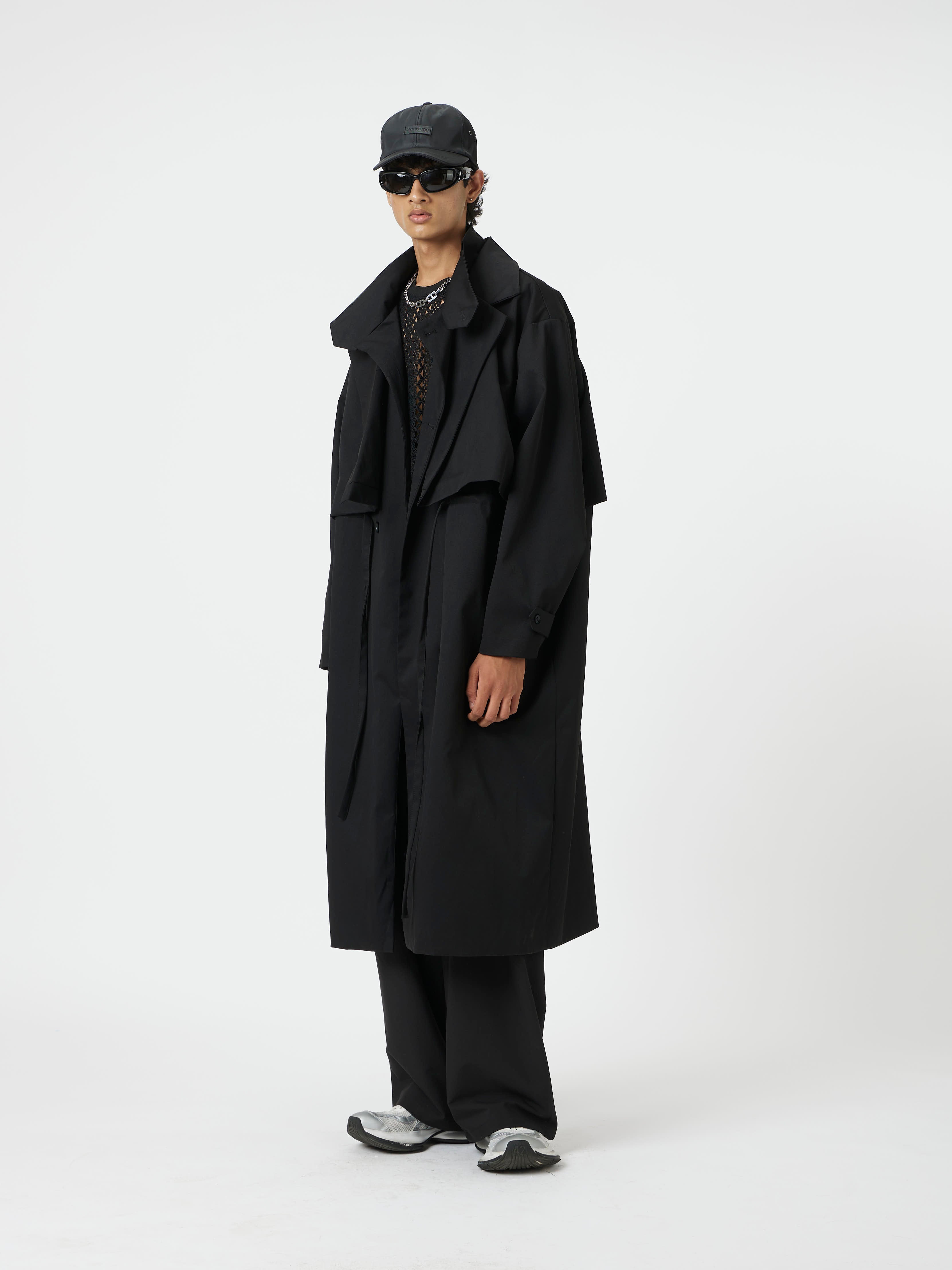 vintage wash trench