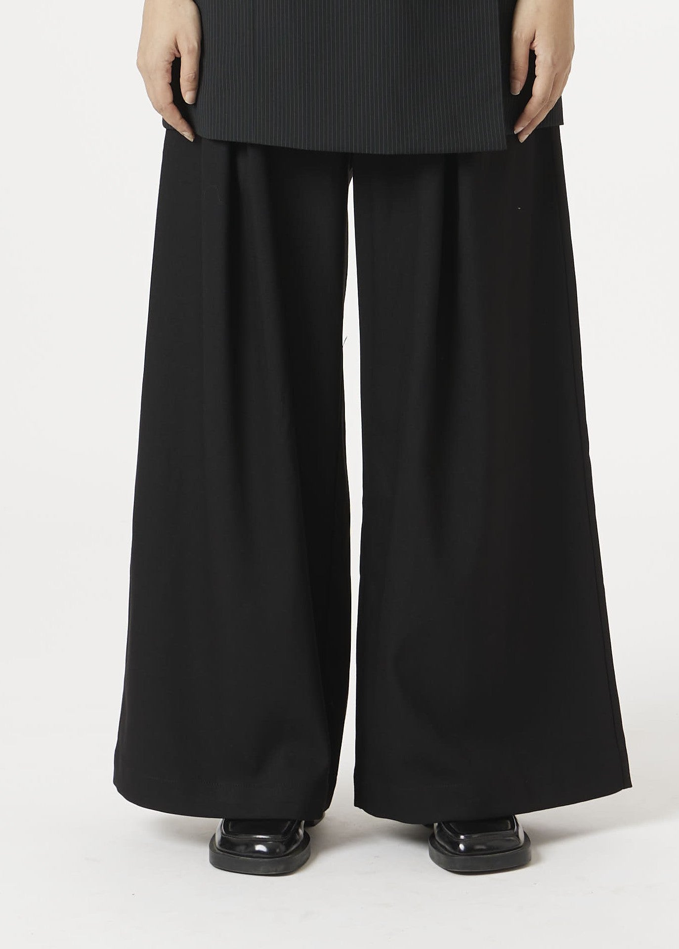 Black Snap Pants